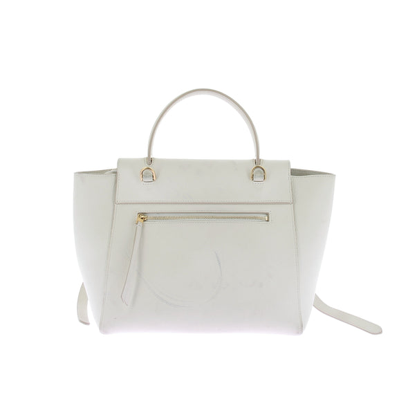 Sac à main blanc "Belt"