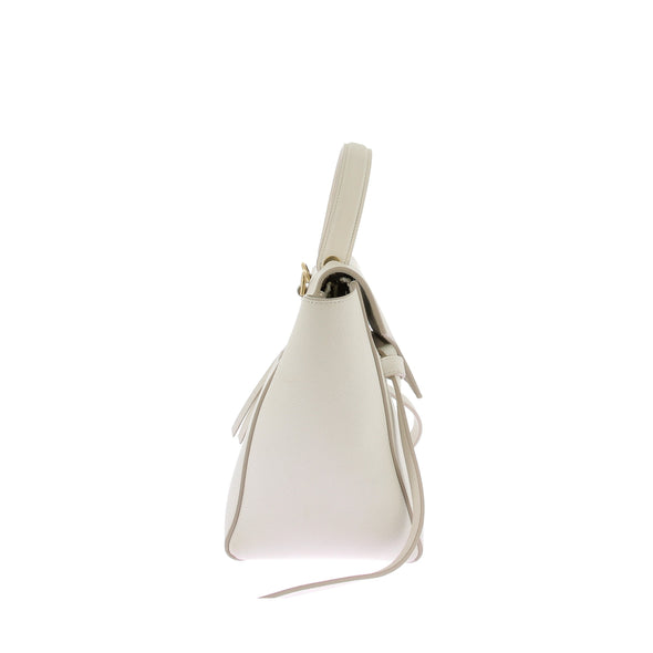 Sac à main blanc "Belt"