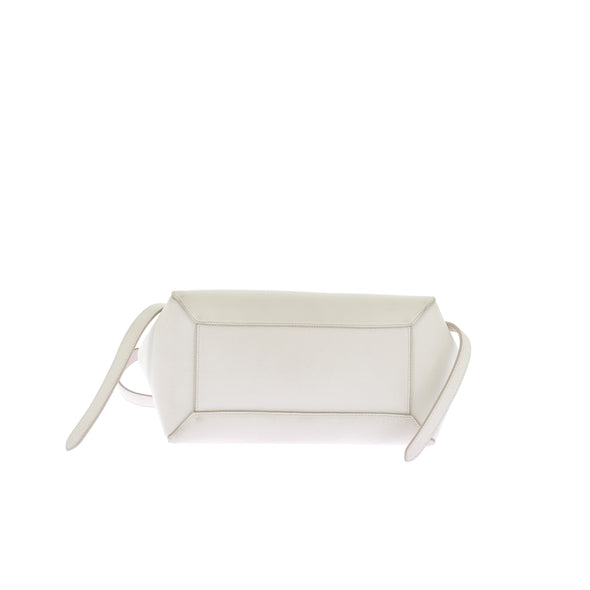 Sac à main blanc "Belt"
