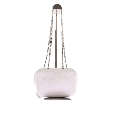Sac à main en cuir blanc