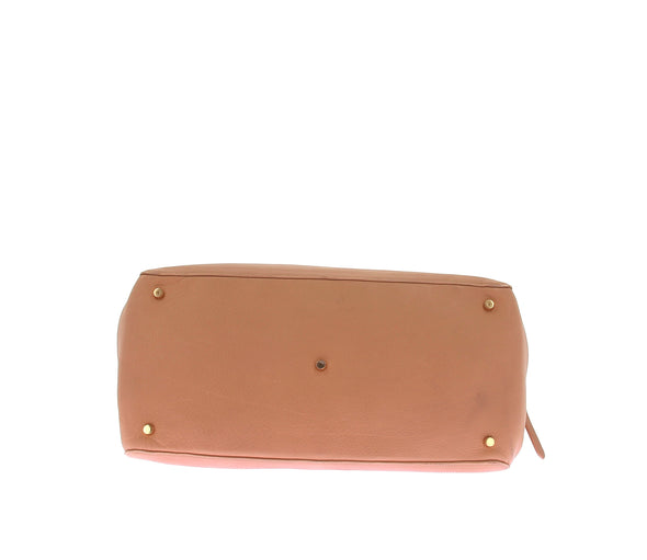 Sac à main "Maeve" en cuir camel