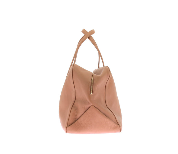 Sac à main "Maeve" en cuir camel
