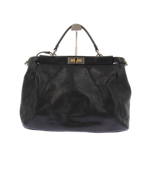 Sac à main noir "Peekaboo"