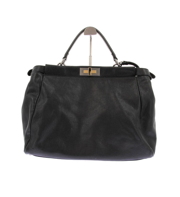 Sac à main noir "Peekaboo"