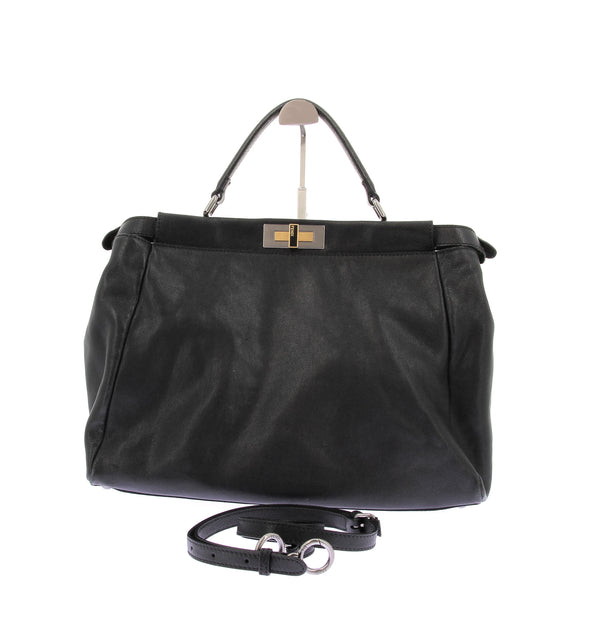 Sac à main noir "Peekaboo"