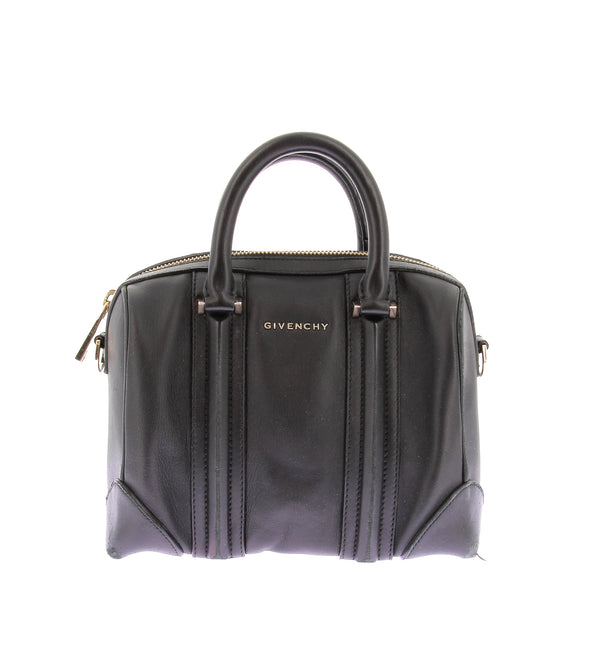 Sac "Lucrezia" noir à bandoulière