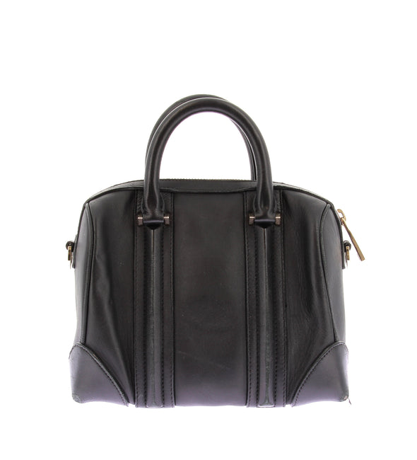 Sac "Lucrezia" noir à bandoulière