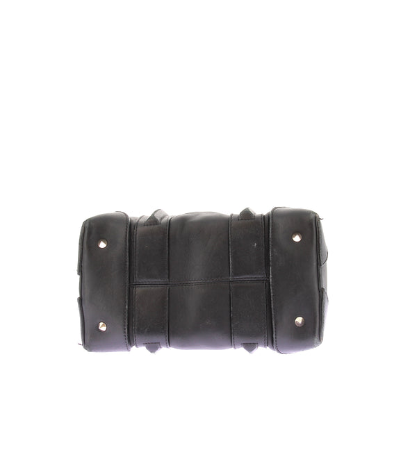 Sac "Lucrezia" noir à bandoulière