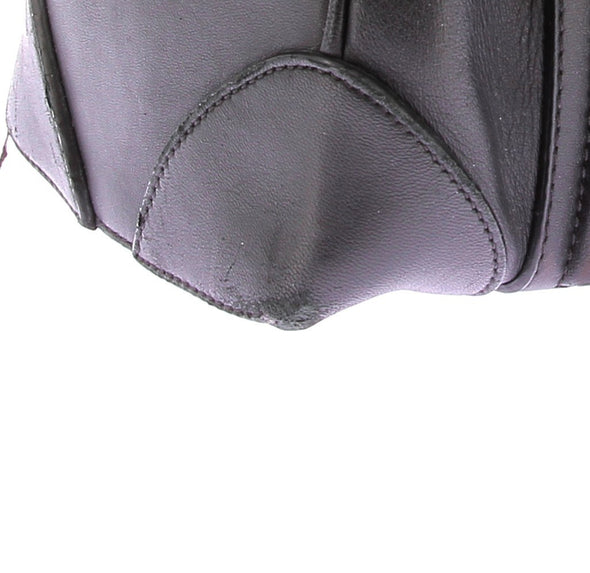 Sac "Lucrezia" noir à bandoulière
