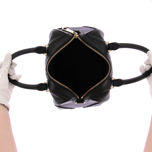 Sac "Lucrezia" noir à bandoulière