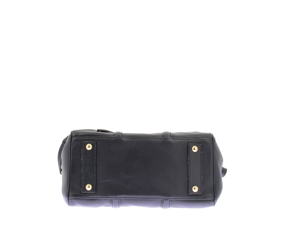 Sac à main "Sofia Coppola" en cuir noir