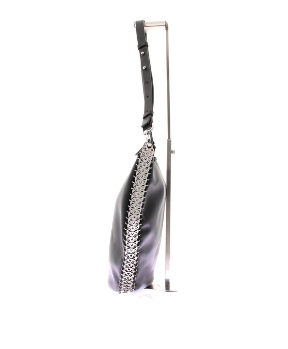 Sac Hobo en cuir noir