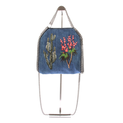 Sac en denim "Falabella"