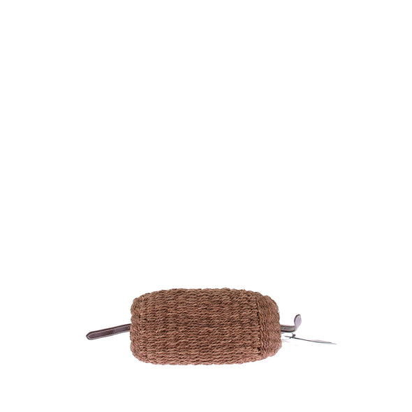 Petit sac "Shoulder Polo ID" en raphia