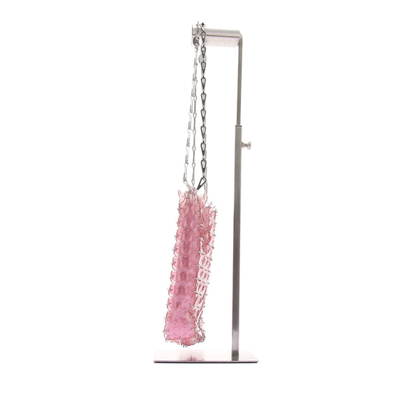 Sac à bandoulière rose "1969"