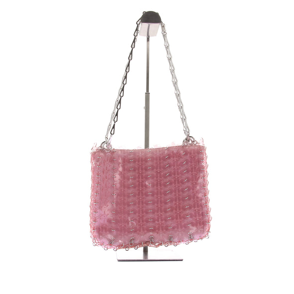 Sac à bandoulière rose "1969"