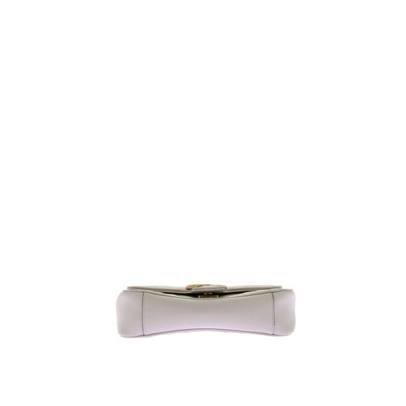 Sac à épaule "GG Marmont" gris clair