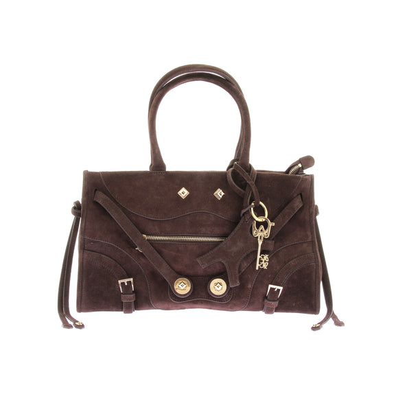 Sac à main en daim "Zouzou"