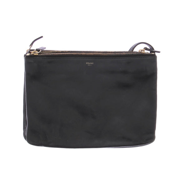Sac à bandoulière en cuir "Trio"