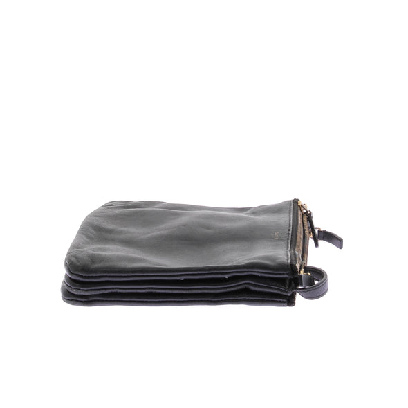 Sac à bandoulière en cuir "Trio"