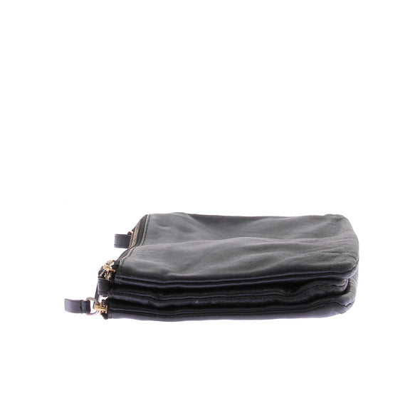 Sac à bandoulière en cuir "Trio"