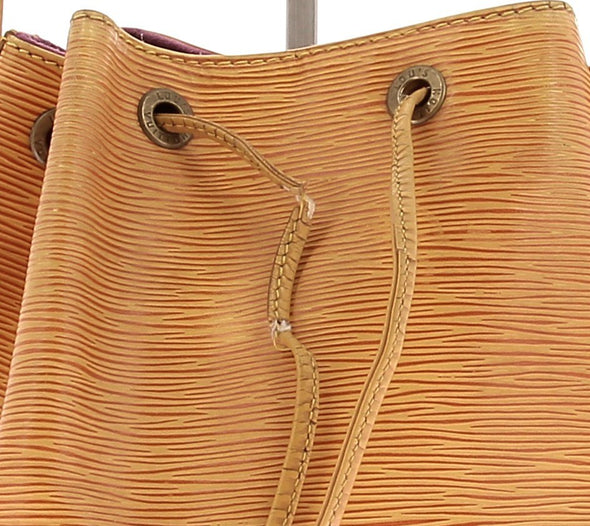 Sac à bandoulière jaune "Noé"