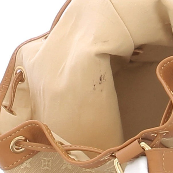 Sac à main "Noelie" en toile et cuir