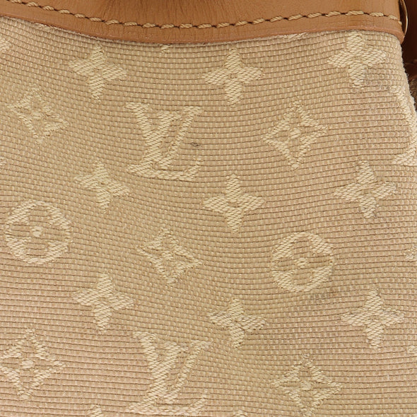 Sac à main "Noelie" en toile et cuir