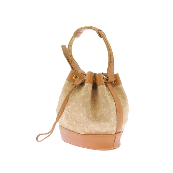 Sac à main "Noelie" en toile et cuir