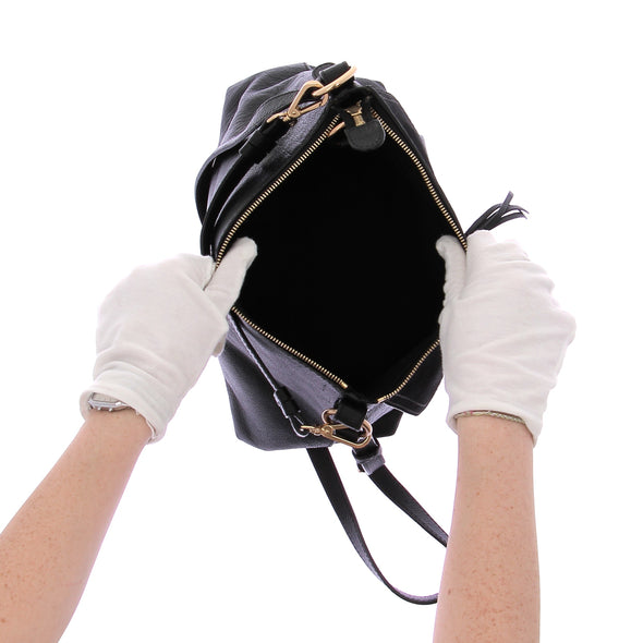 Sac à main noir "Joan"