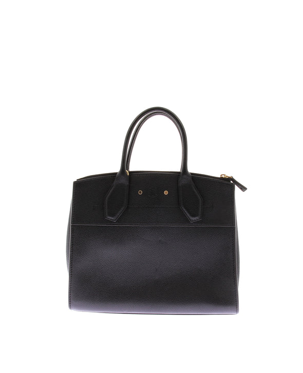 Sac à main "City Steamer" en cuir noir