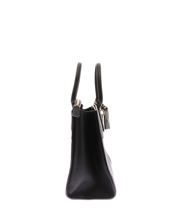 Sac à main "City Steamer" en cuir noir