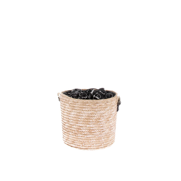 Sac Panier en raphia "Cassie"