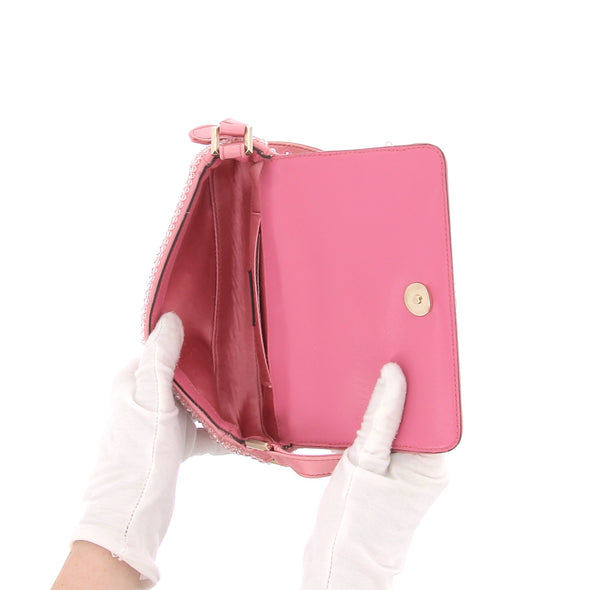 Mini sac "Avenue" rose en perle
