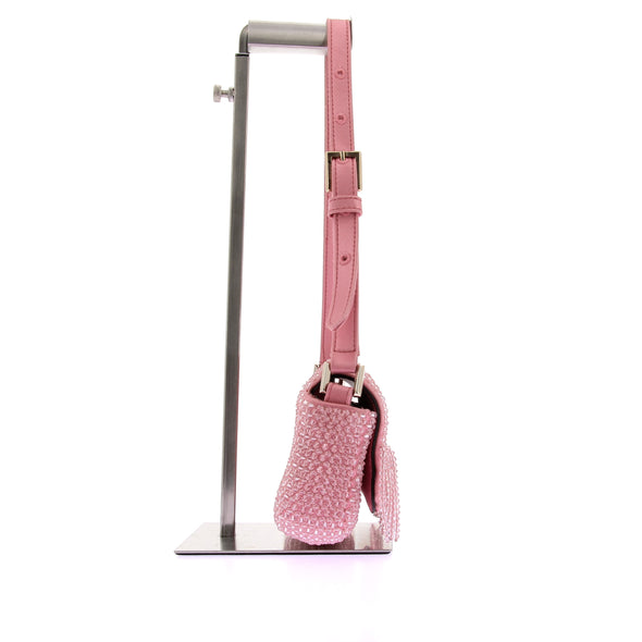 Mini sac "Avenue" rose en perle