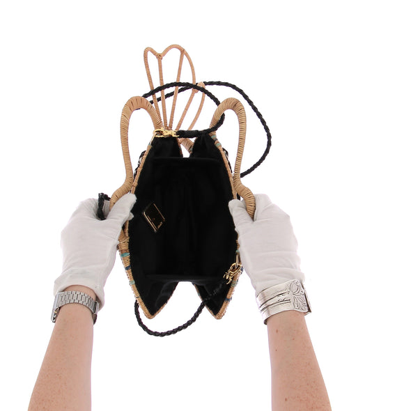 Sac poisson en osier