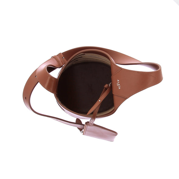 Sac à main "Babel" en cuir camel