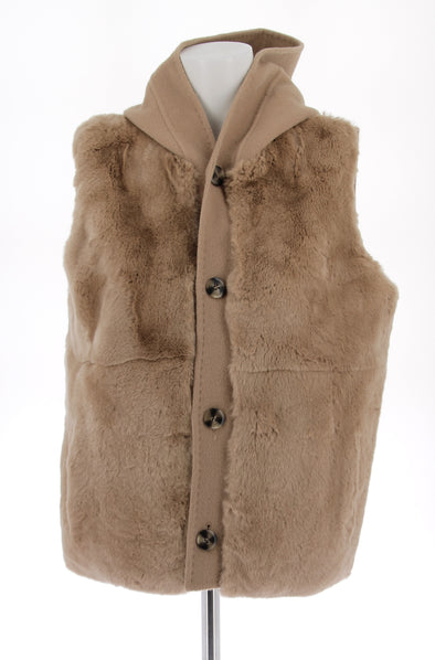 Veste sans manches en laine
