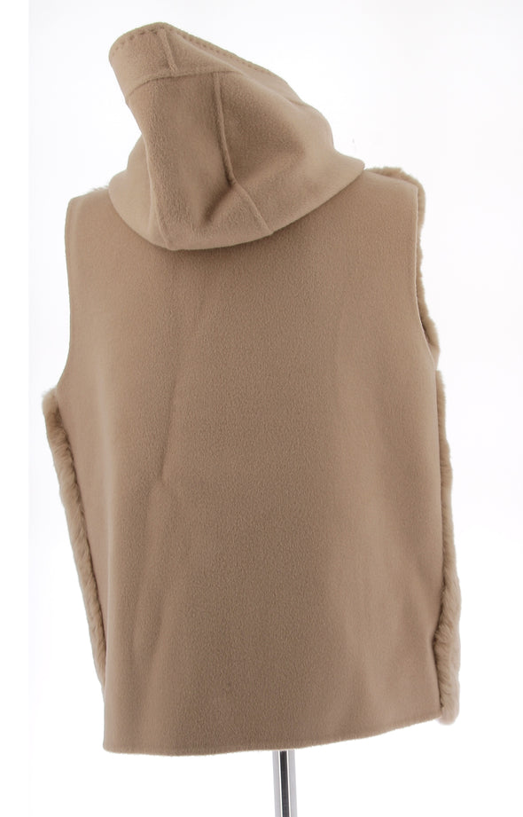 Veste sans manches en laine