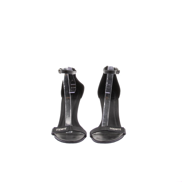 Sandales à talons noires