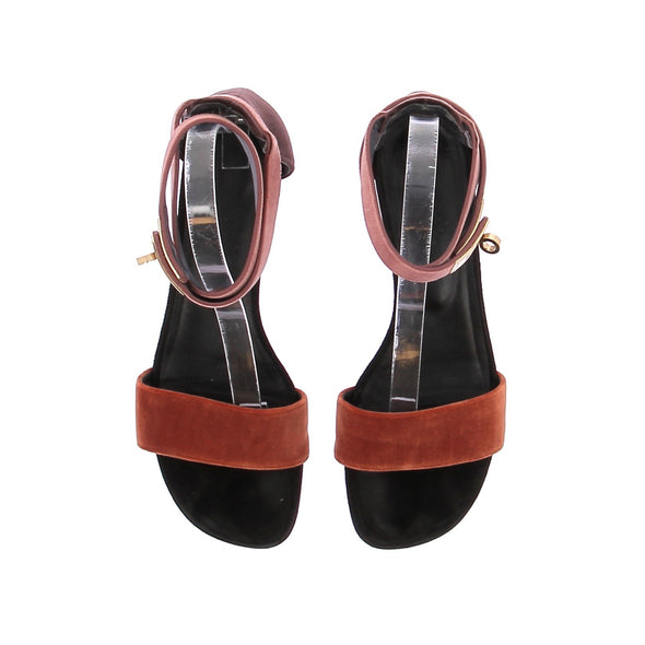 Sandales en velours "Baia"