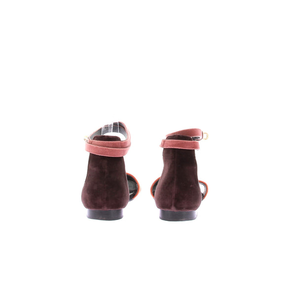 Sandales en velours "Baia"