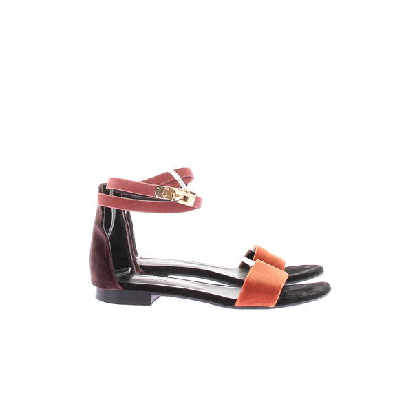 Sandales en velours "Baia"