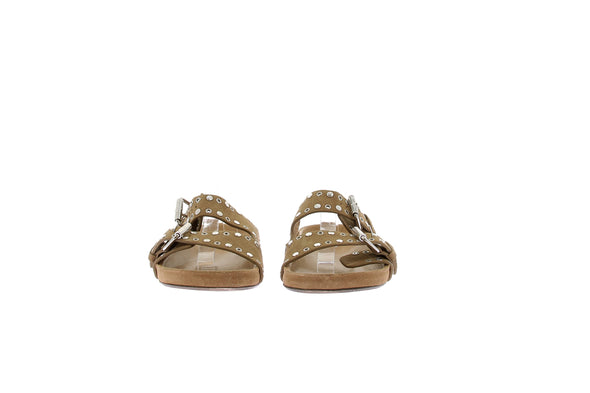 Sandales camel "Lennyo"