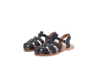 Sandales en cuir