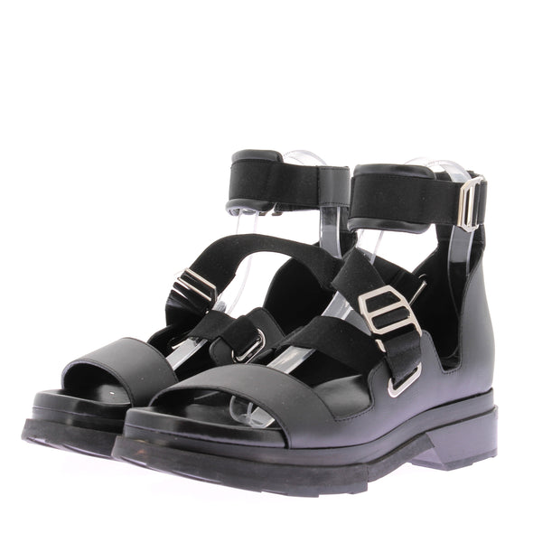 Sandales en cuir
