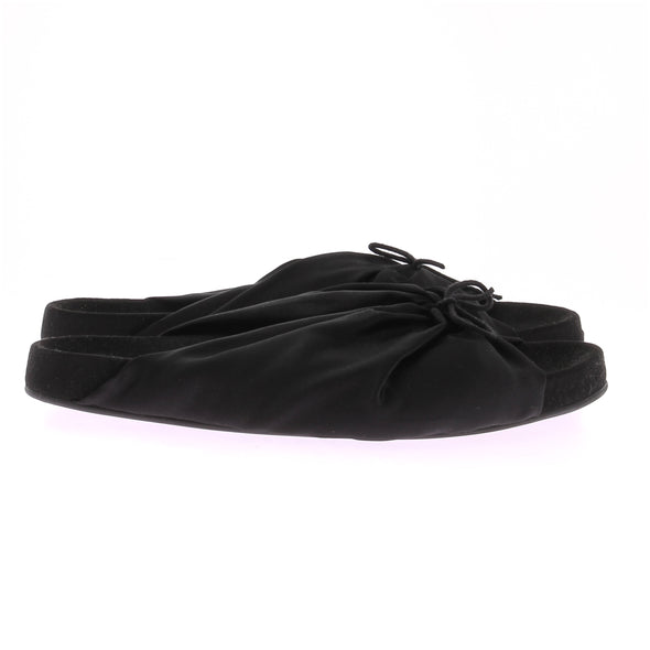 Sandales en satin "Jive" noires