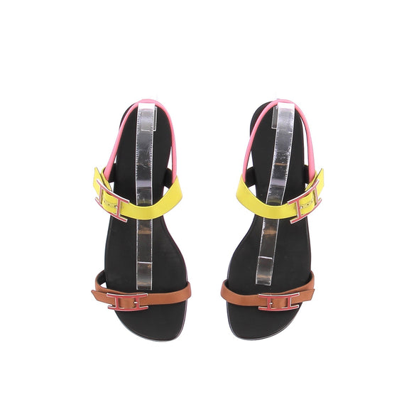 Sandales colorblock "Hapi"