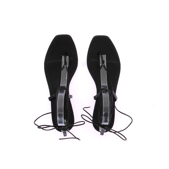 Sandales en cuir
