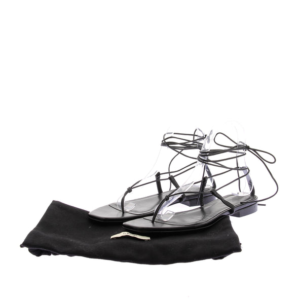 Sandales en cuir
